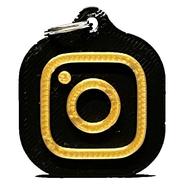 Instagram keychain